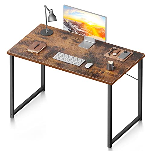 32 Inch Computer Desk, White Marble and Gold Leg EK HOME FURNITURE