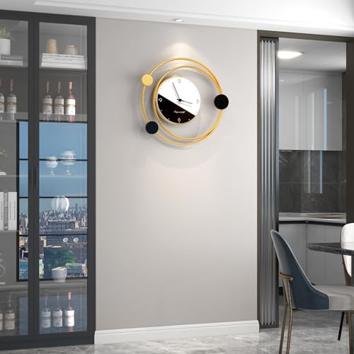 Large Silent Wall Clocks, Modern, Battery Operated, Non-Ticking