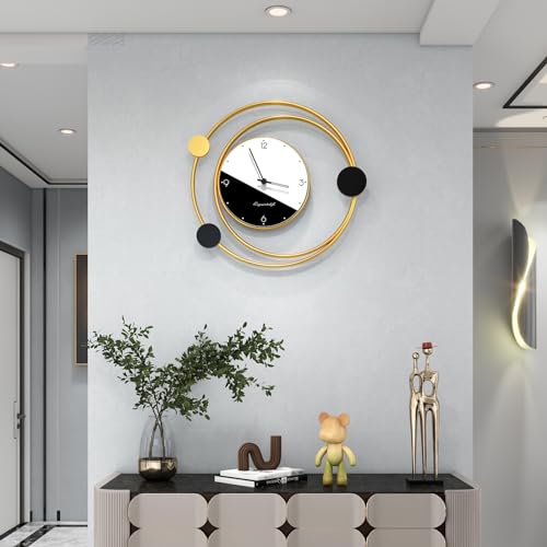 Large Silent Wall Clocks, Modern, Battery Operated, Non-Ticking