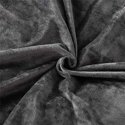 Distressed Velvet Comforter Set Brushed Solid Microfiber Reverse