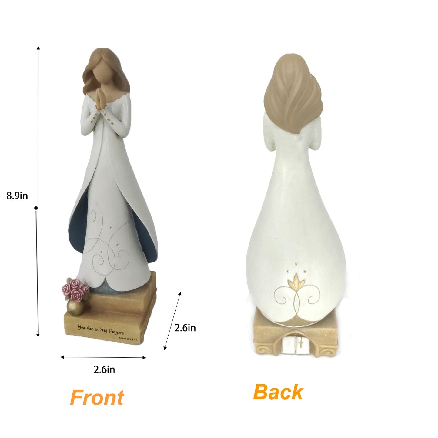 Collectible Figurines, Statues. Hand Painted Sculpture for Home Décor