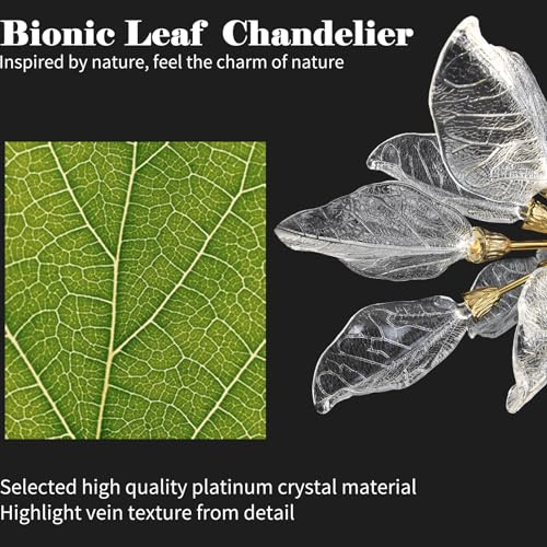 Leaf 39 inch Large Chandelier Dining Room Chandelier Over Table