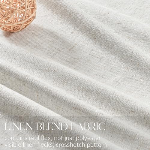 Pinch Pleated Curtains 96 Inch Long, 100% Blackout Thermal Insulated