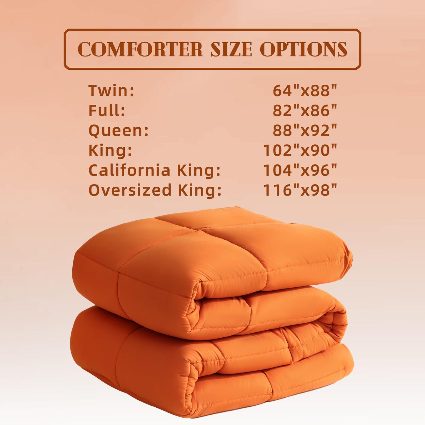 Comforters Queen Size, Duvet Insert, White All Season Duvet, Lightweight