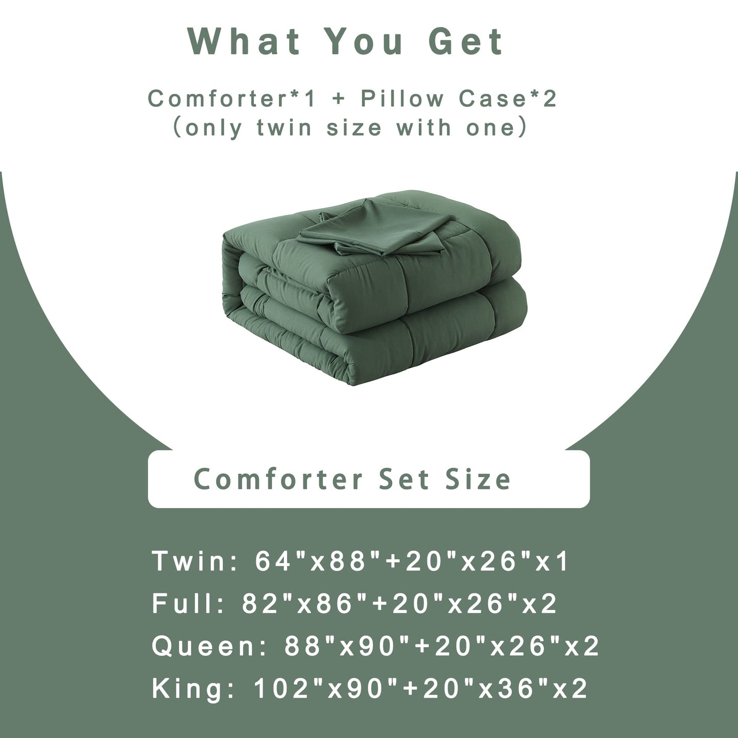 Full Size Comforter Sets -All Season Bedding Comforters Sets