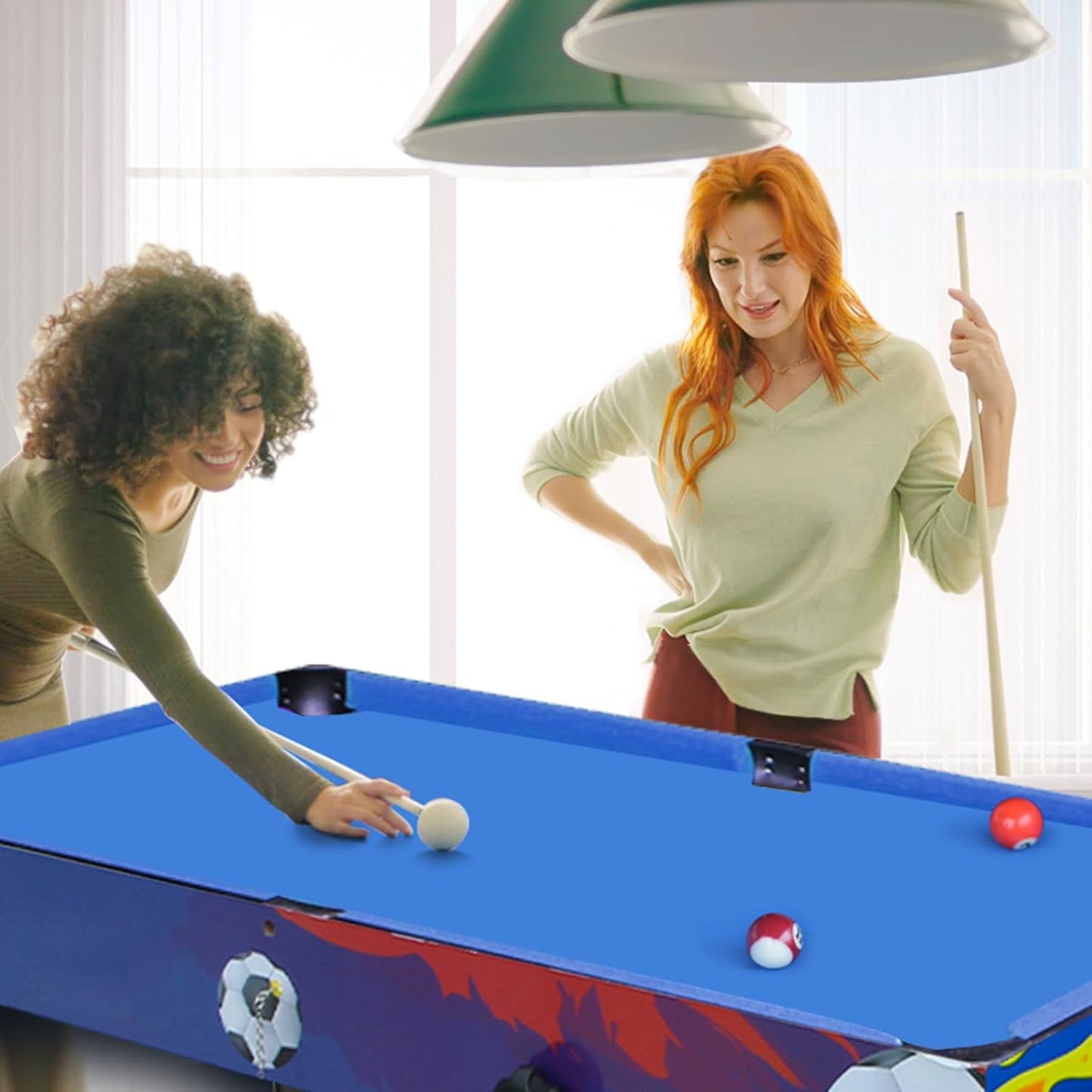 Multi Combo 4 in 1 Multi Function Game Table for Adults and Teenagers