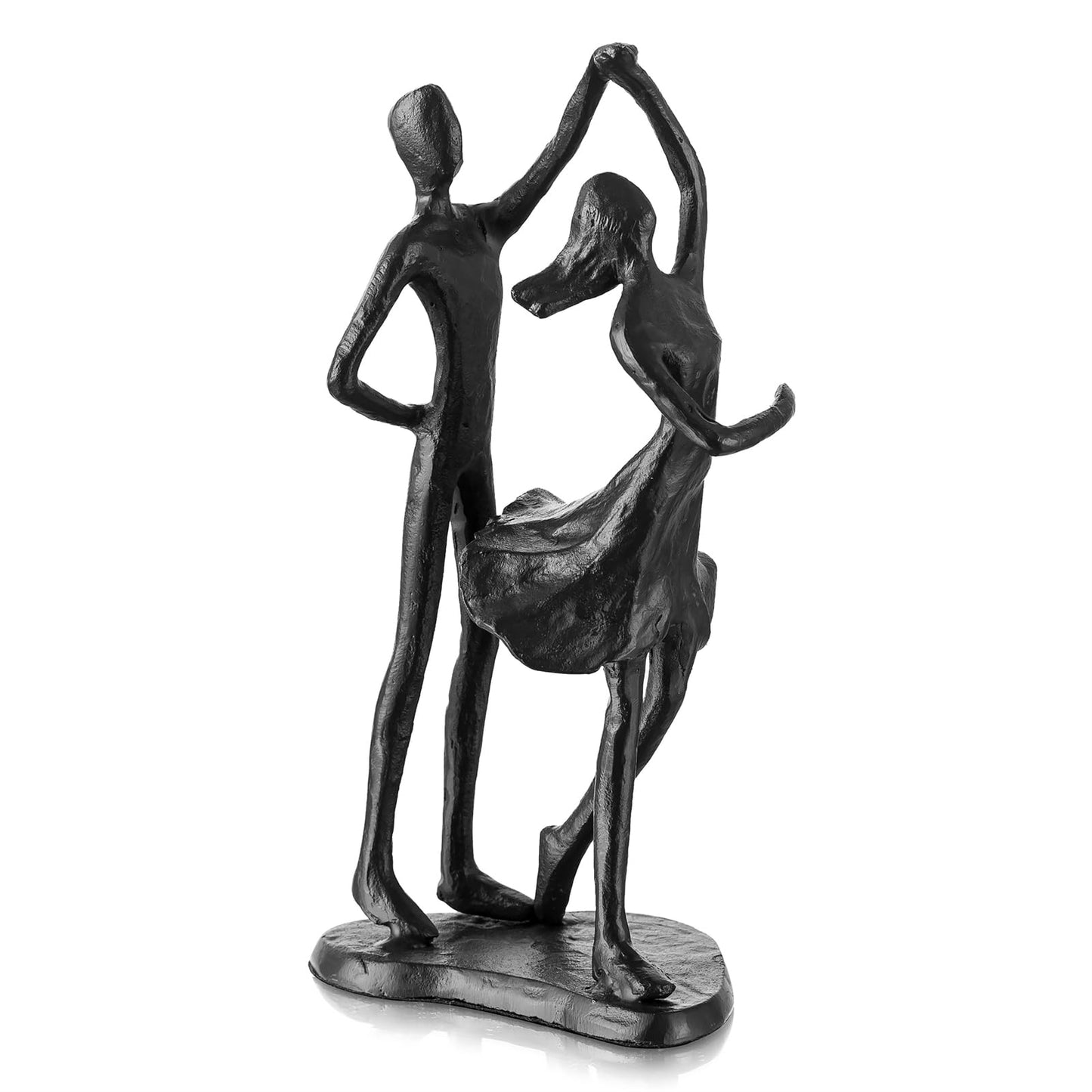 Iron Gift for Anniversaries Wedding Small Modern Abstract Figurine