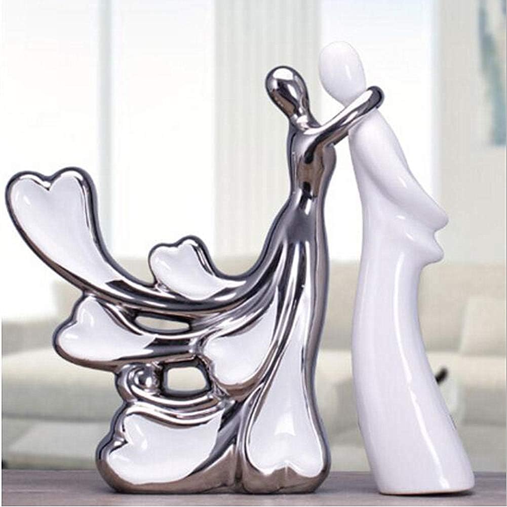 Passionate Lovers Hug Couples Statues Gifts Home Living Room Decoration