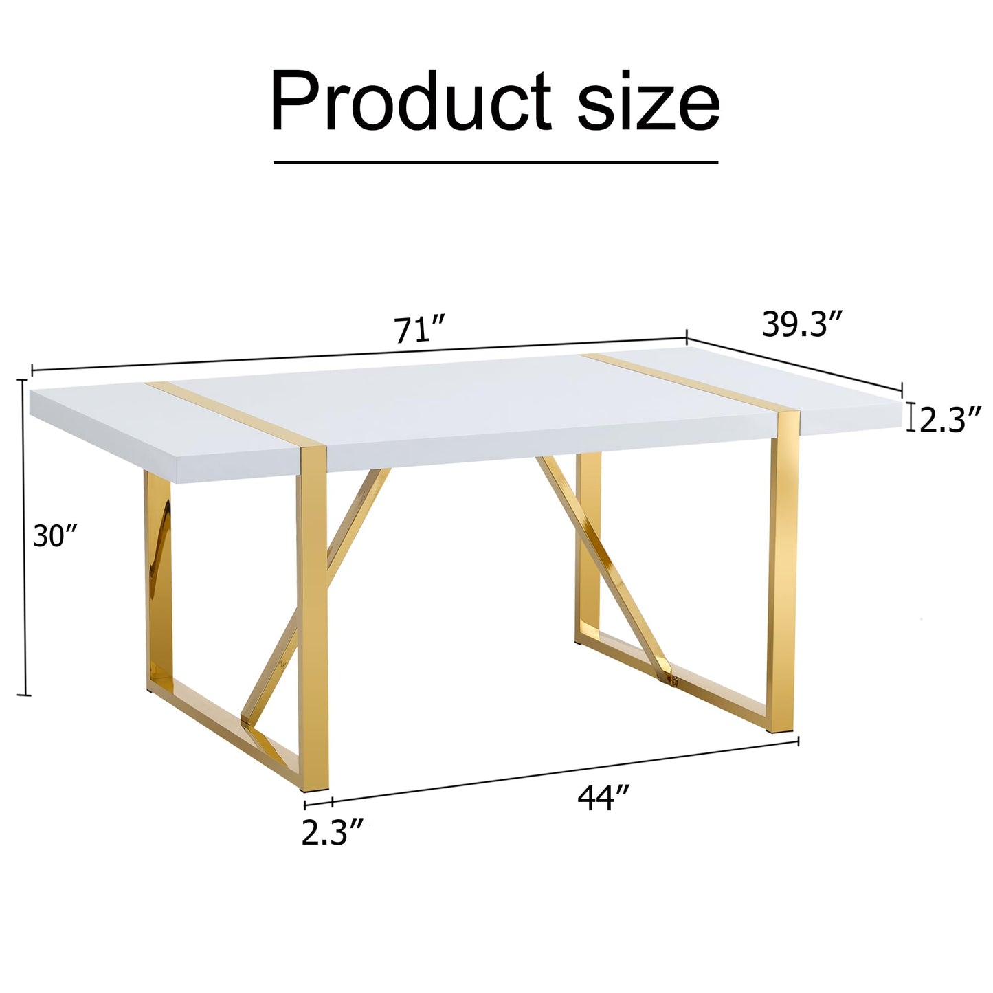 Dining Table Set for 4，5 Piece Dining Table Set