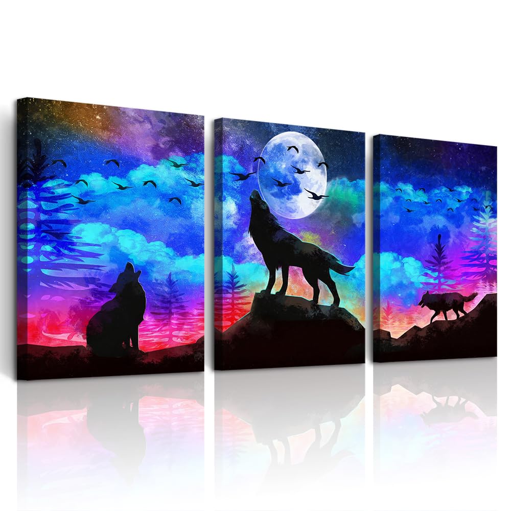 Framed Wall Art For Bedroom Abstract Wall Decor Art  3 Piece