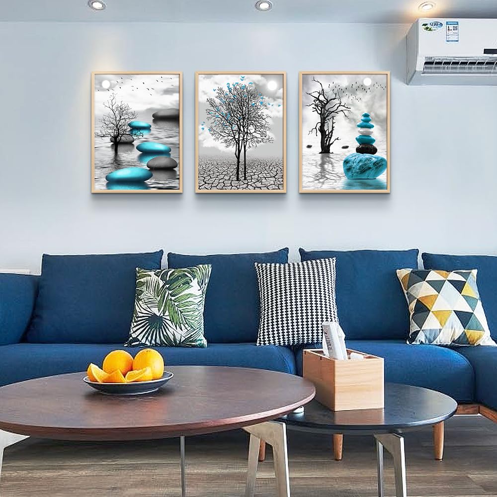 Canvas Wall Art Decor - Modern 3 Piece Framed Canvas Art Prints