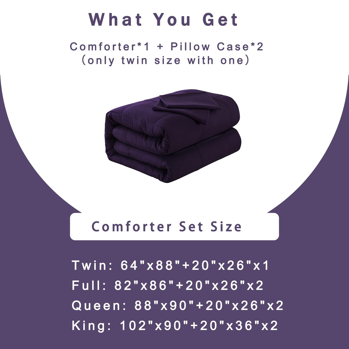 Full Size Comforter Sets -All Season Bedding Comforters Sets