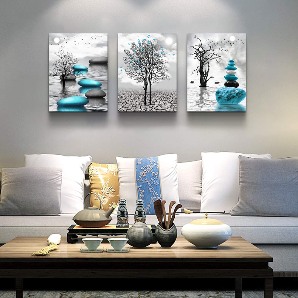 Canvas Wall Art Decor - Modern 3 Piece Framed Canvas Art Prints