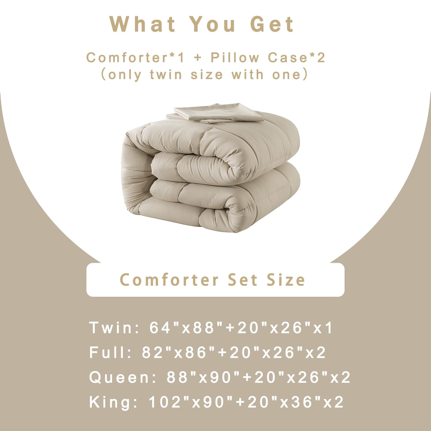 Full Size Comforter Sets -All Season Bedding Comforters Sets