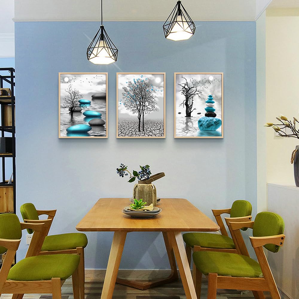 Canvas Wall Art Decor - Modern 3 Piece Framed Canvas Art Prints