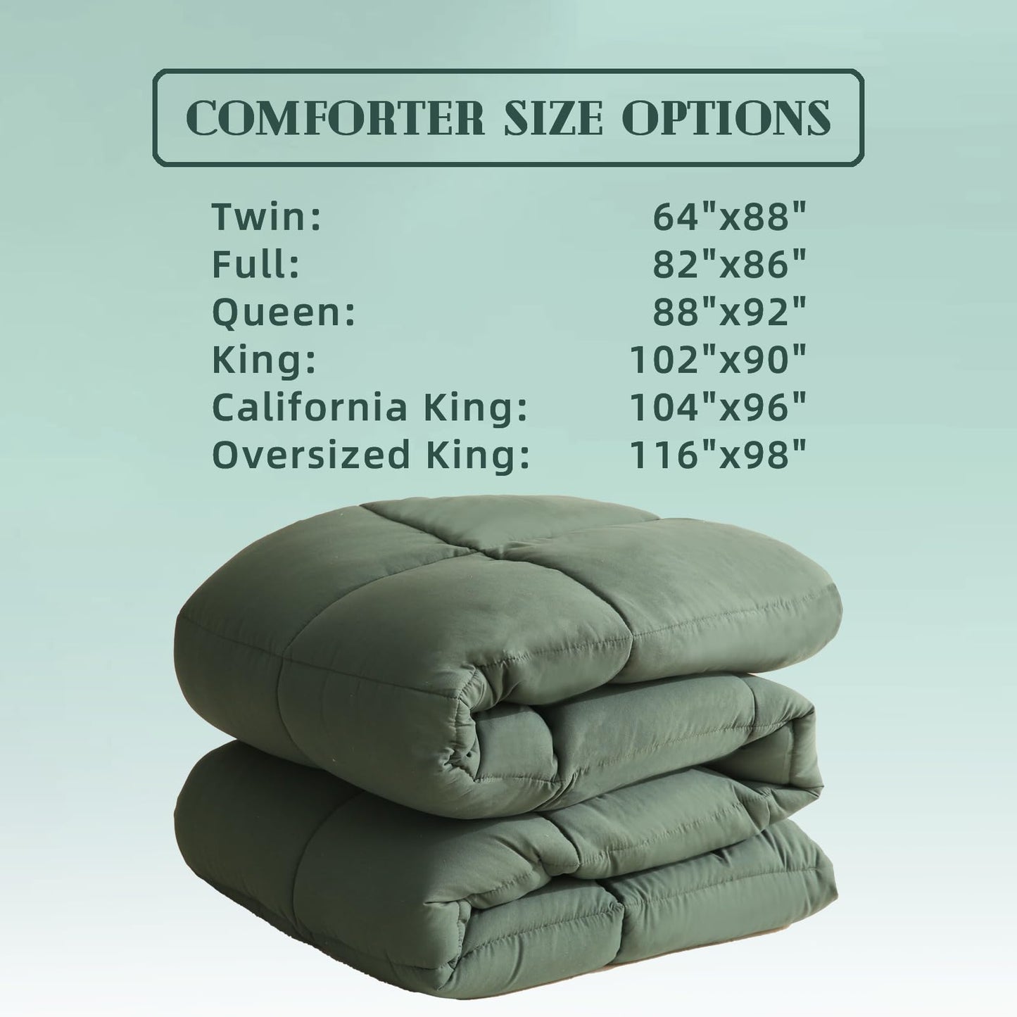 Comforters Queen Size, Duvet Insert, White All Season Duvet, Lightweight