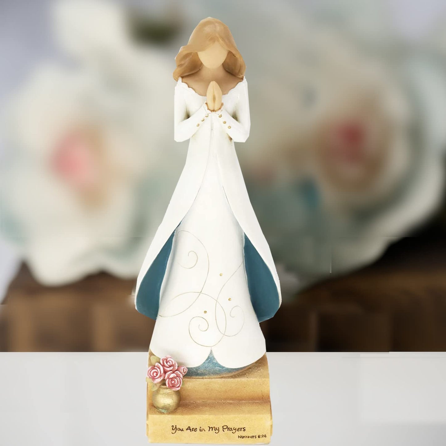 Collectible Figurines, Statues. Hand Painted Sculpture for Home Décor