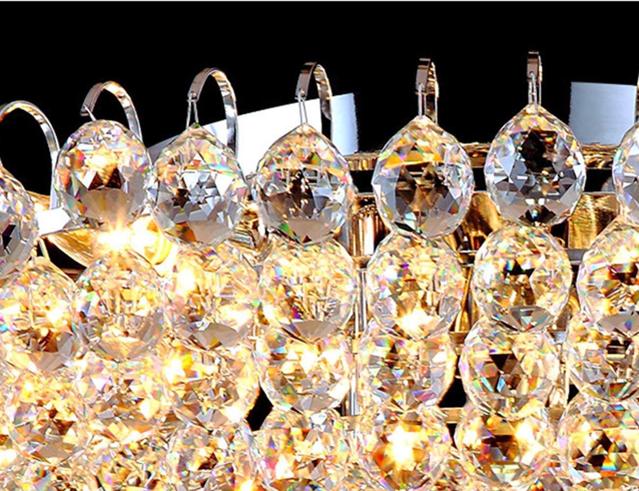 24 Inch French Empire Style Gold Chandelier with 8 Lights