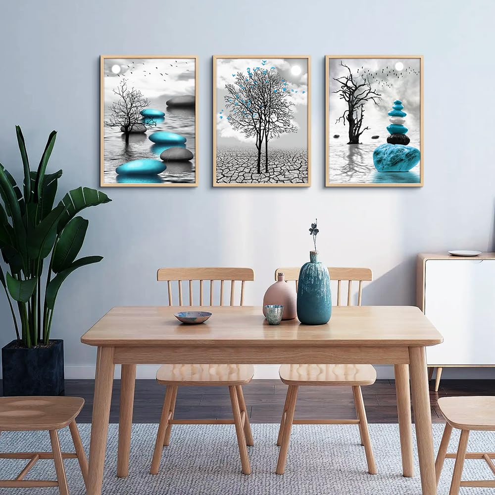 Canvas Wall Art Decor - Modern 3 Piece Framed Canvas Art Prints