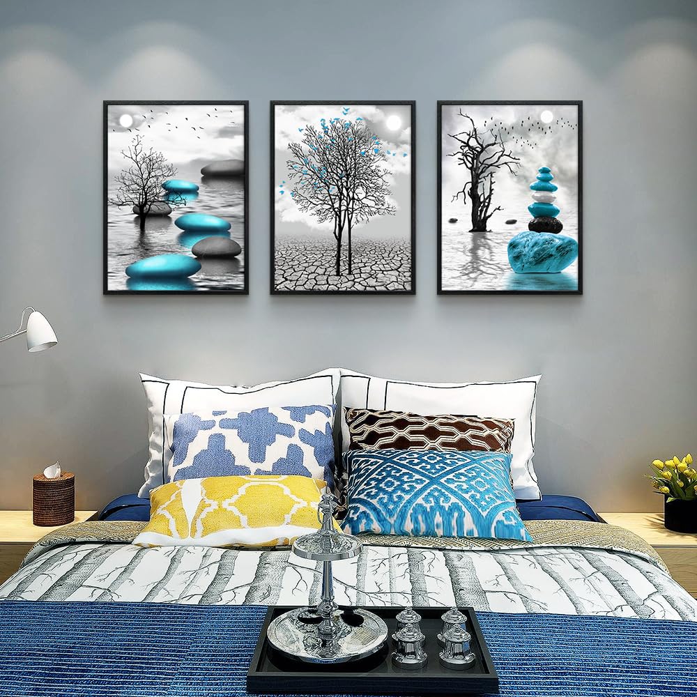 Canvas Wall Art Decor - Modern 3 Piece Framed Canvas Art Prints