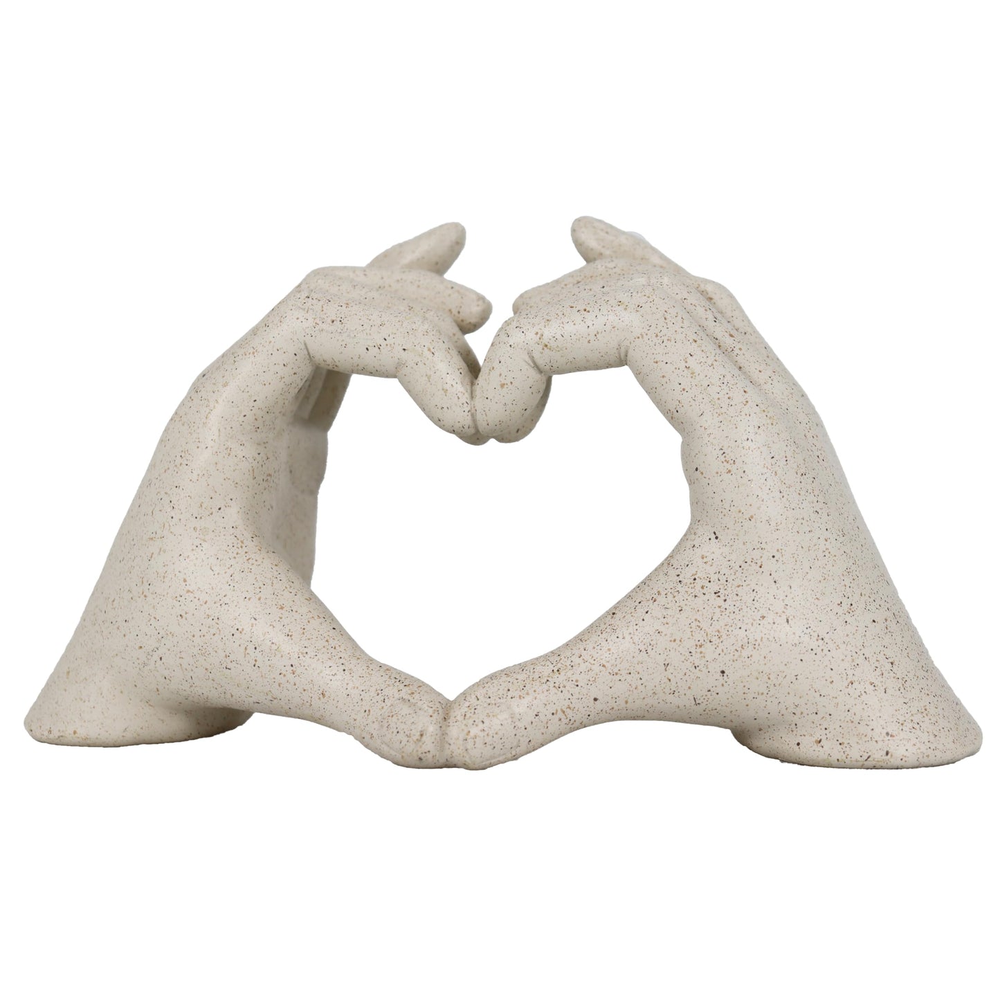 Heart Hands Sculpture Aesthetic Decor for Living Room