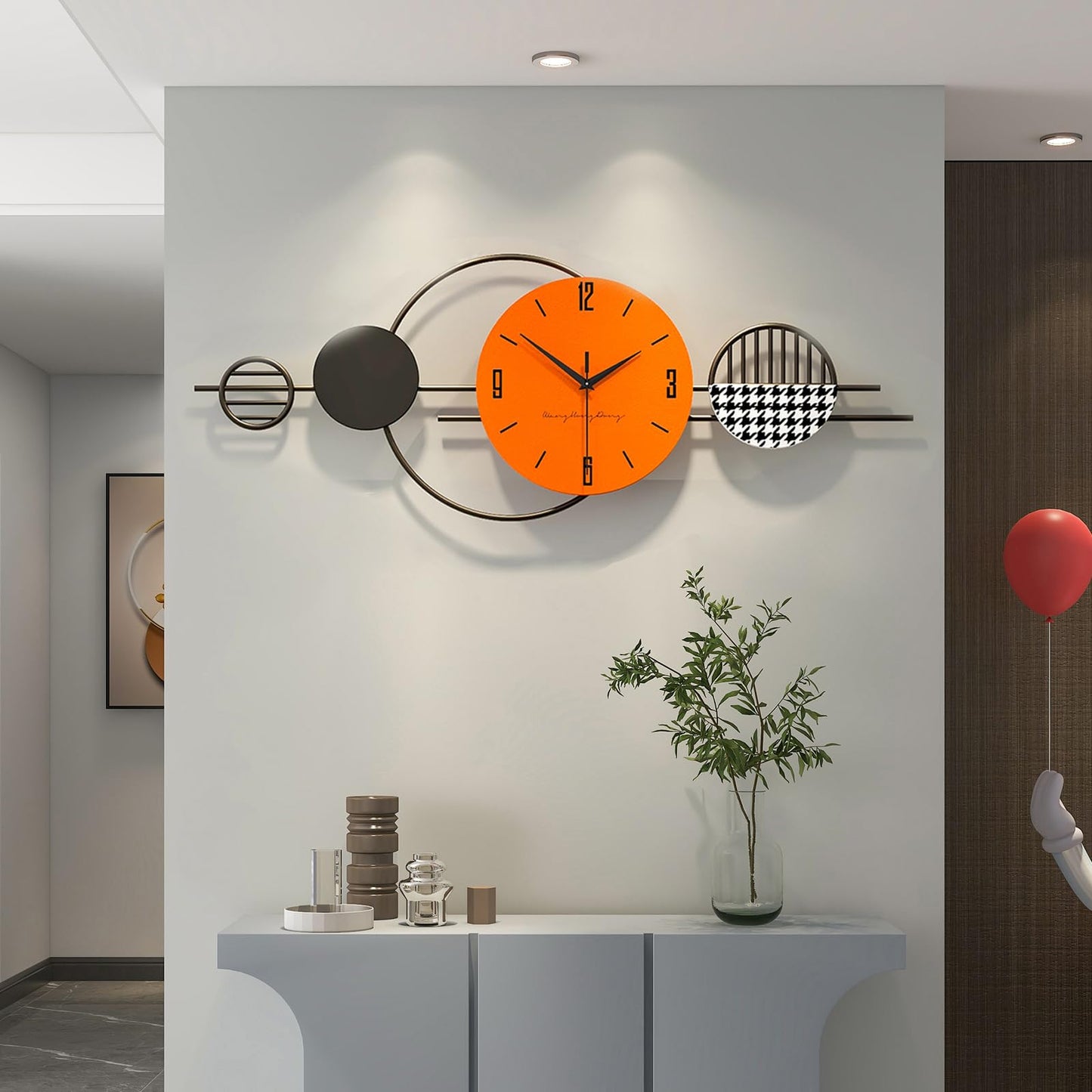 Extra Large Wall Clock for Living Room Decor Modern Decorative Art Clock