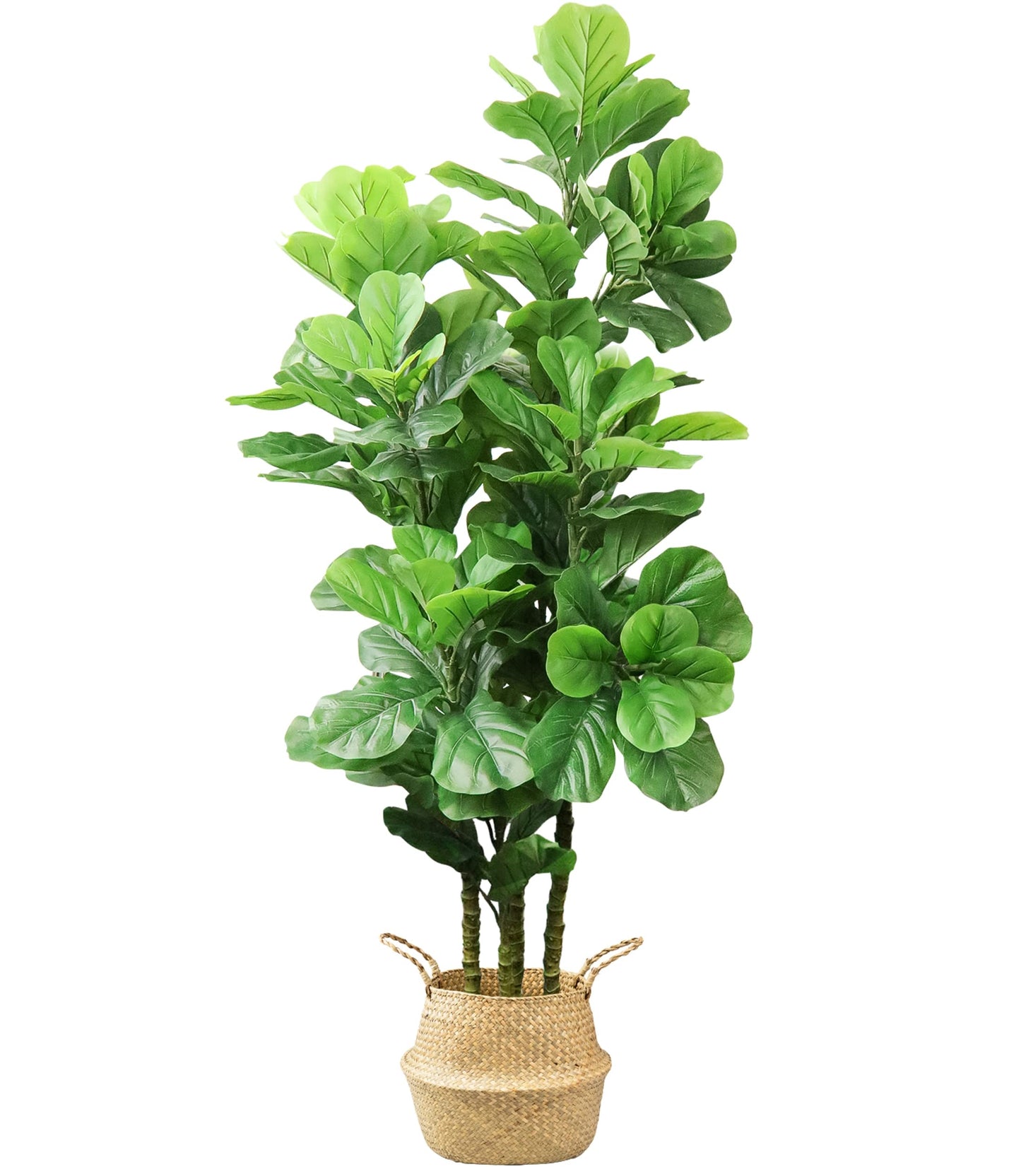 6ft  Artificial Fiddle Leaf Fig Tree Fake Tree Faux Plant