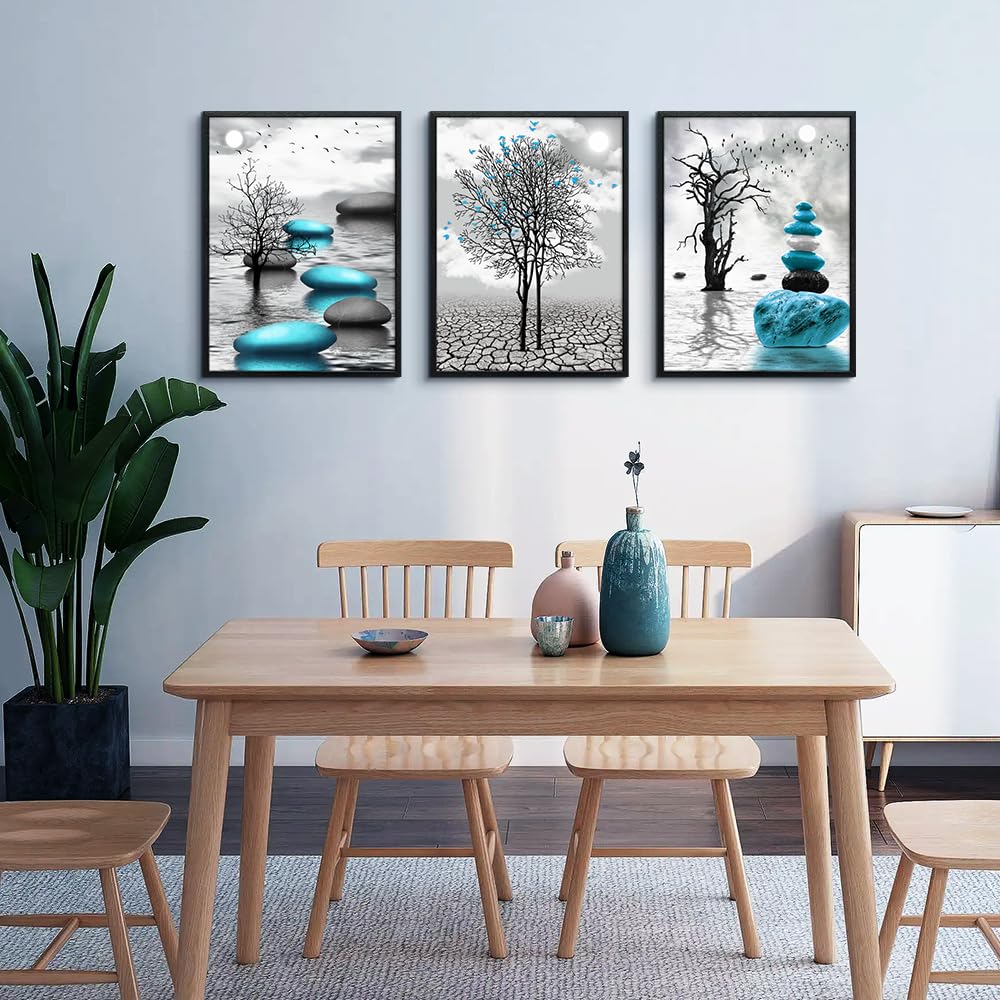 Canvas Wall Art Decor - Modern 3 Piece Framed Canvas Art Prints