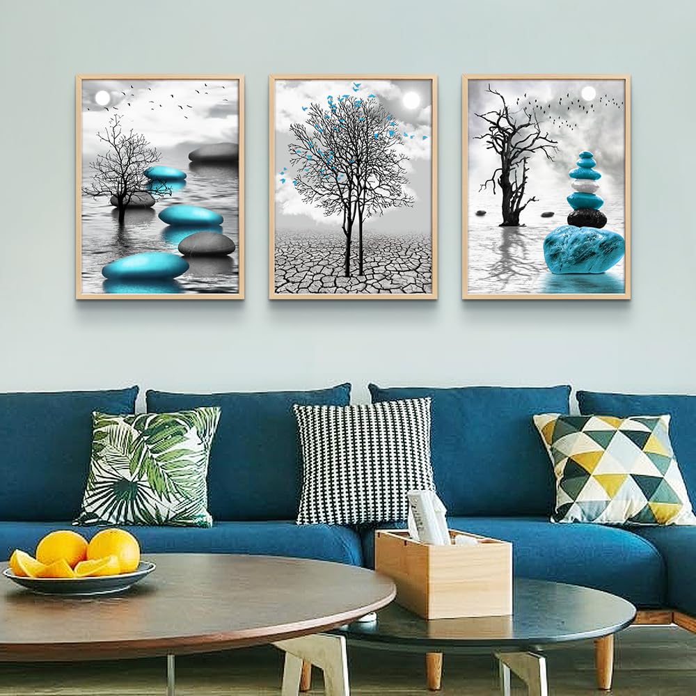 Canvas Wall Art Decor - Modern 3 Piece Framed Canvas Art Prints