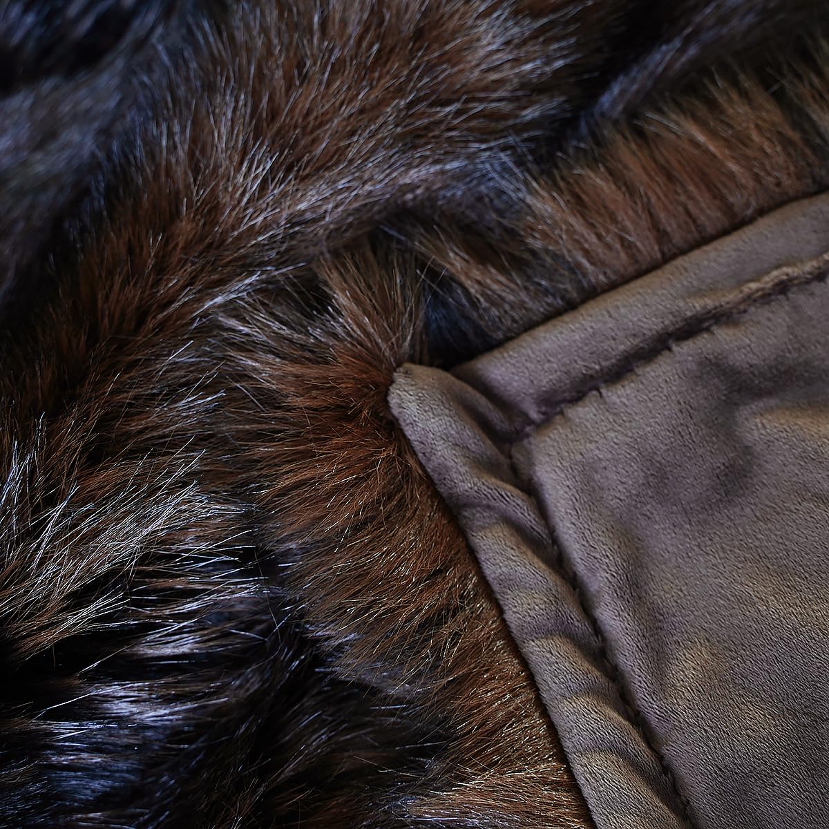 Faux Fur Throw Blanket, Super Soft and Cozy Plush for Bed and Couch