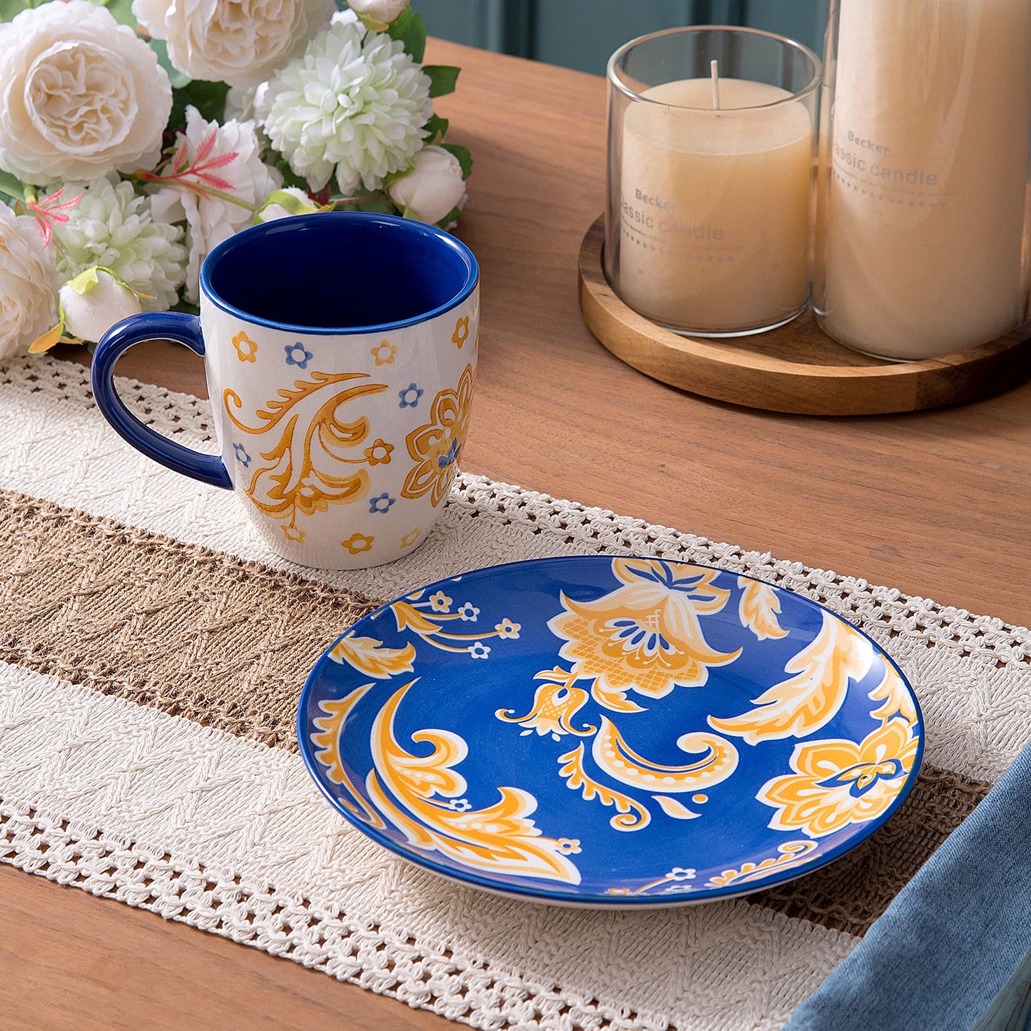 Hand-painted Pattern Dinnerware Sets