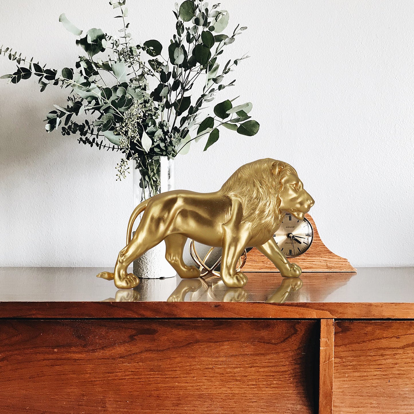 Lion Statue, Decor Statue, Desk Decor, Room Decor