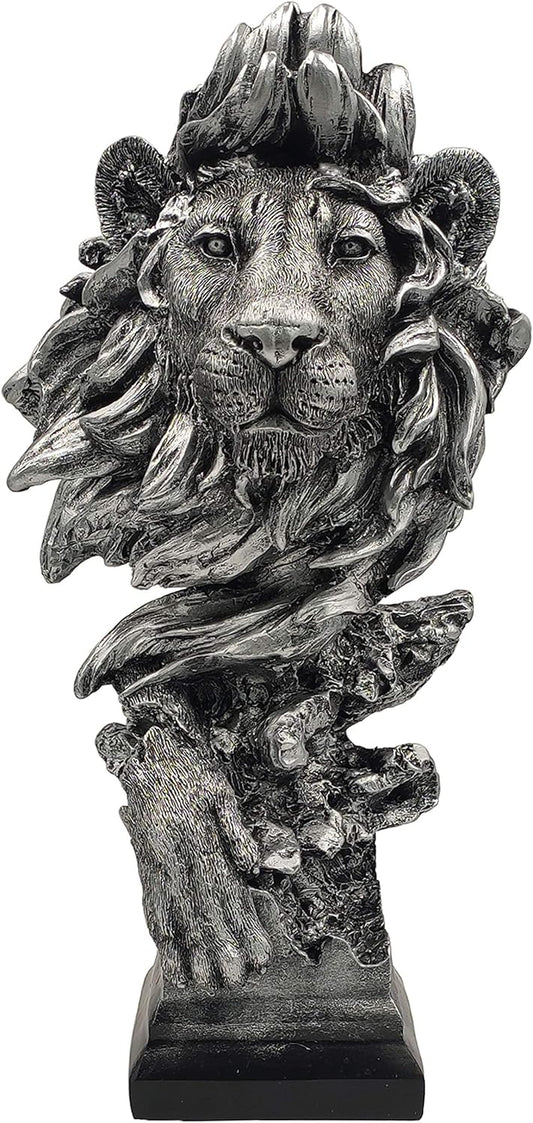 Lion Statue Sculpture Ornament Collectible Figurine for Home Décor