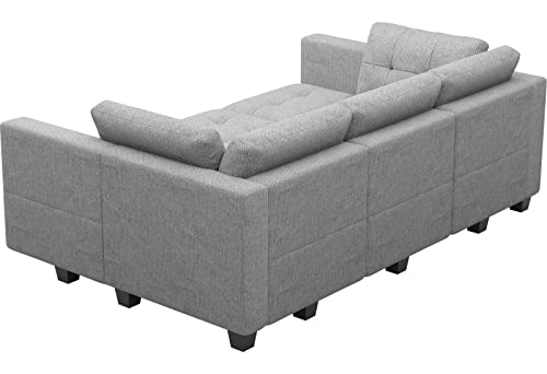 Modular Sofa Bed Set Sectional Oversized Couch Storage Seats EK HOME FURNITURE