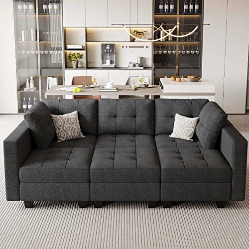 Modular Sofa Bed Set Sectional Oversized Couch Storage Seats EK HOME FURNITURE