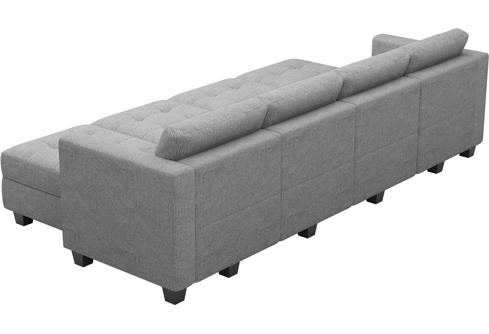 Modular Sofa Bed Set Sectional Oversized Couch Storage Seats EK HOME FURNITURE