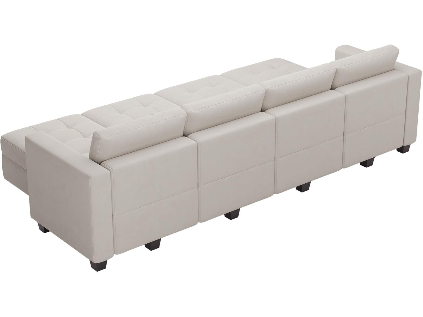 Modular Sofa Bed Set Sectional Oversized Couch Storage Seats EK HOME FURNITURE