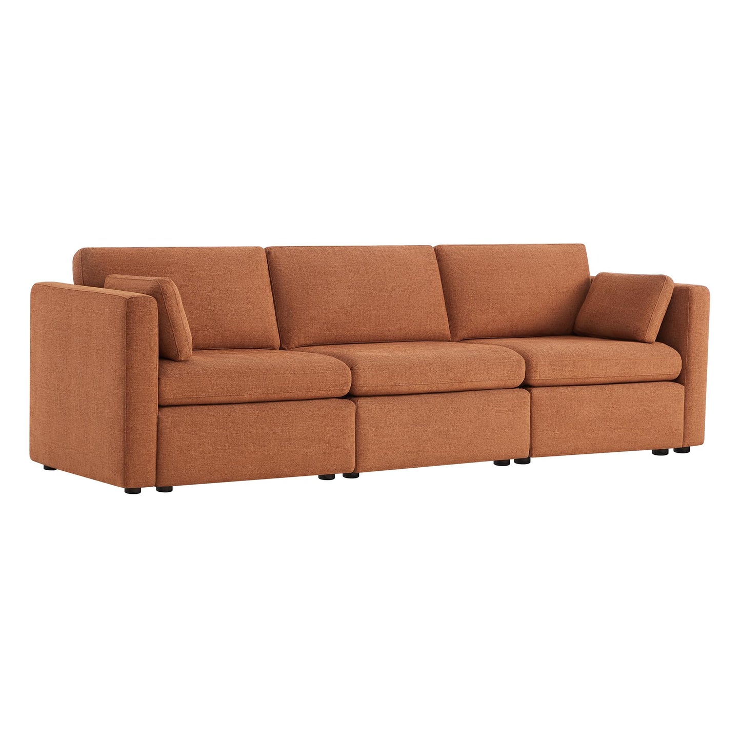 U-Shaped Modular Sofa Set, Extra Large Sectional Couch with Reversible Chaise, 146 inch Width EK HOME FURNITURE