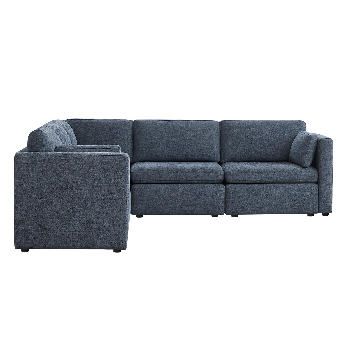 U-Shaped Modular Sofa Set, Extra Large Sectional Couch with Reversible Chaise, 146 inch Width EK HOME FURNITURE